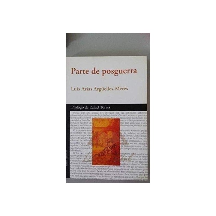 Parte de posguerra - Arias Argüelles-Meres, Luis